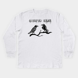 attempted murder Kids Long Sleeve T-Shirt